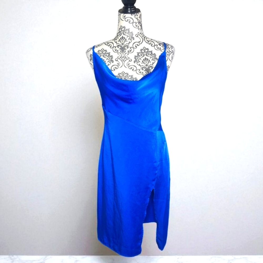 D&M Blue Cocktail Dress - Small